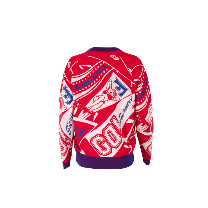 Fiorucci Knit Flags Sweater
