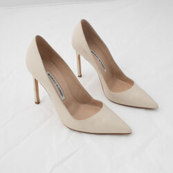 Manolo Blahnik Leather Pumps