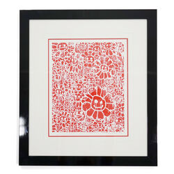 Takashi Murakami Flower Print Red