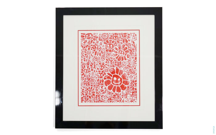 Takashi Murakami Flower Print Red