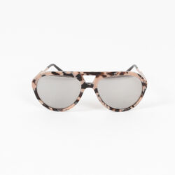 Stella McCartney Aviator Style Acetate Mirrored Sunglasses