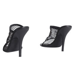 Yeezy Season 6 Graphite Mesh Heels