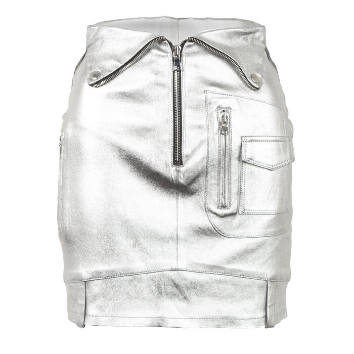 RtA Gisele Skirt in Silver