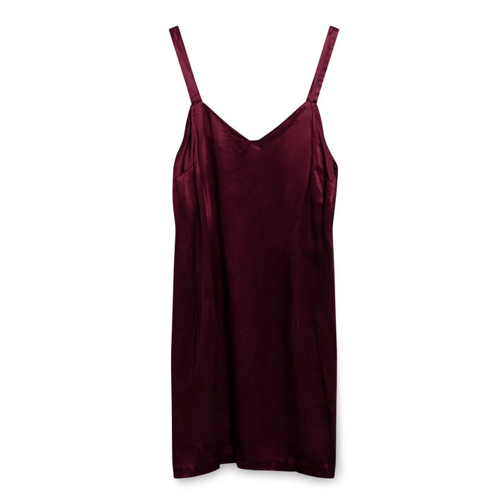 Vintage Burgundy Midi Cocktail Dress