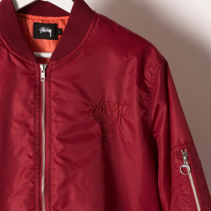 stussy bomber