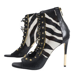 Balmain Fall Winter 2017 Zebra Heels