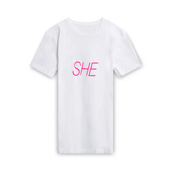 Peter Saville x Paco Rabanne "She" T-Shirt - White