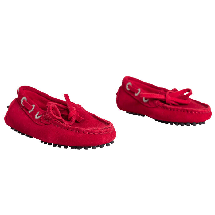 Superga Red Driving Shoes