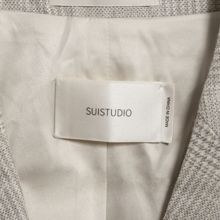 SUISTUDIO Double Breasted Blazer