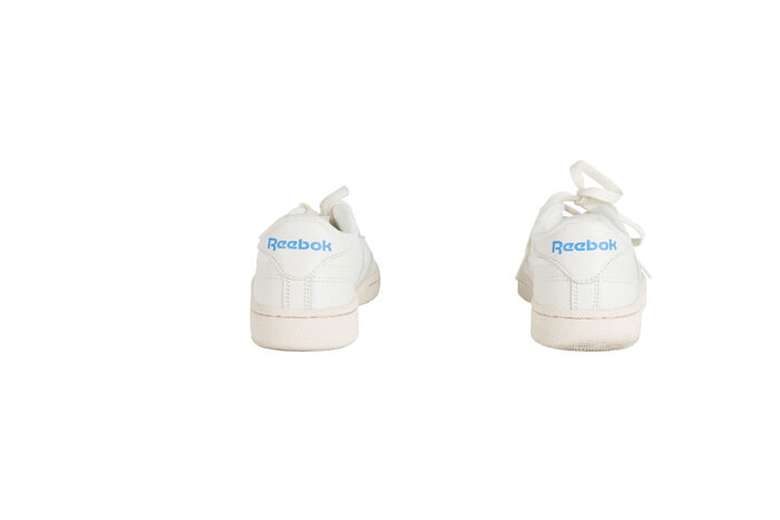 Reebok Club C 85 Sneaker- Cream/Baby Blue