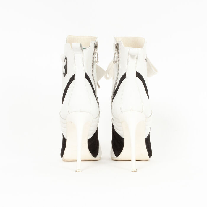 Puma x Rihanna Heeled Lace Up Sneaker Booties