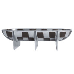 Long Standing Bowl - Checkers
