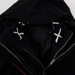 OriginalFake Season 1 X-Eyes Knit Collar Liner Puff Jacket