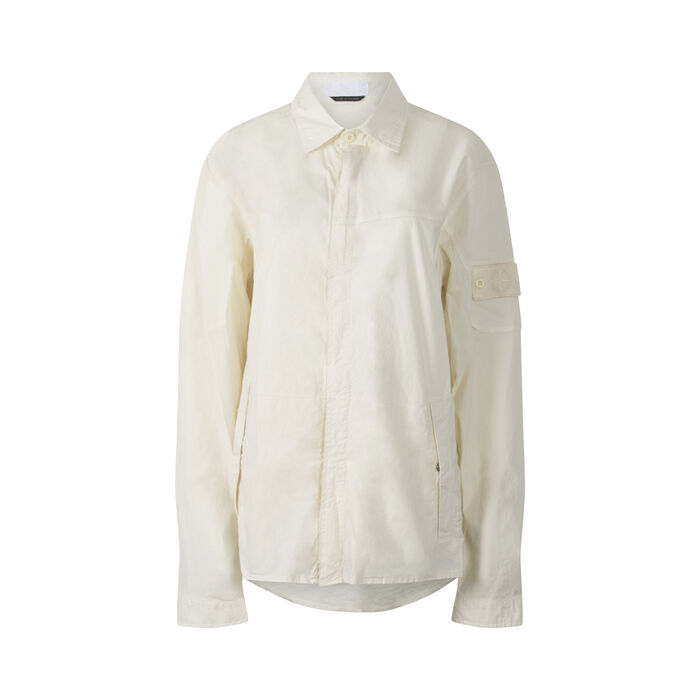 Stone Island Shirt Jacket in Bone