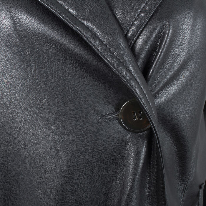 Nanushka Chiara Vegan Leather Trench Coat