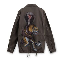 Philipp Plein Military Parka