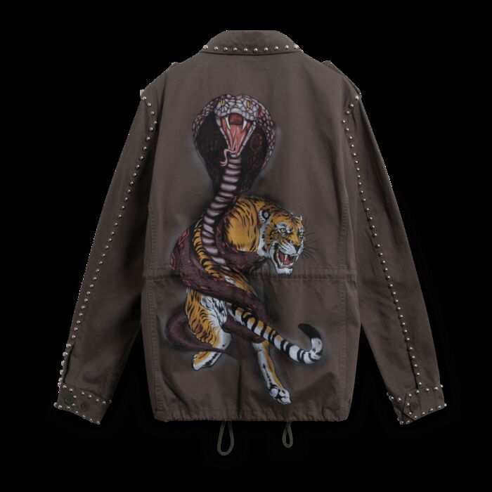 Philipp Plein Military Parka
