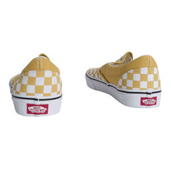Vans Classic Slip On Checkerboard Ochre True White