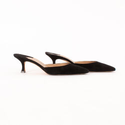 Manolo Blahnik Carolyne Backless Mules