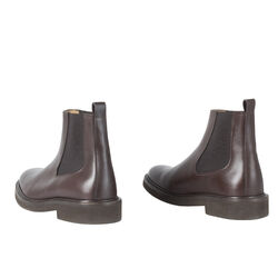 A.P.C. Dark Brown Chelsea Boots