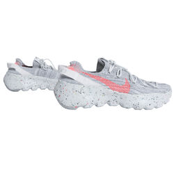 Nike Women's Space Hippie 04 Sneaker in Summer White/Hyper Crimson