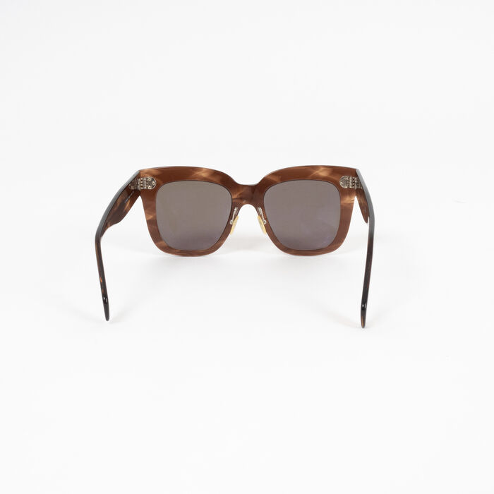 Celine Oversized Square Acetate Sunglasses