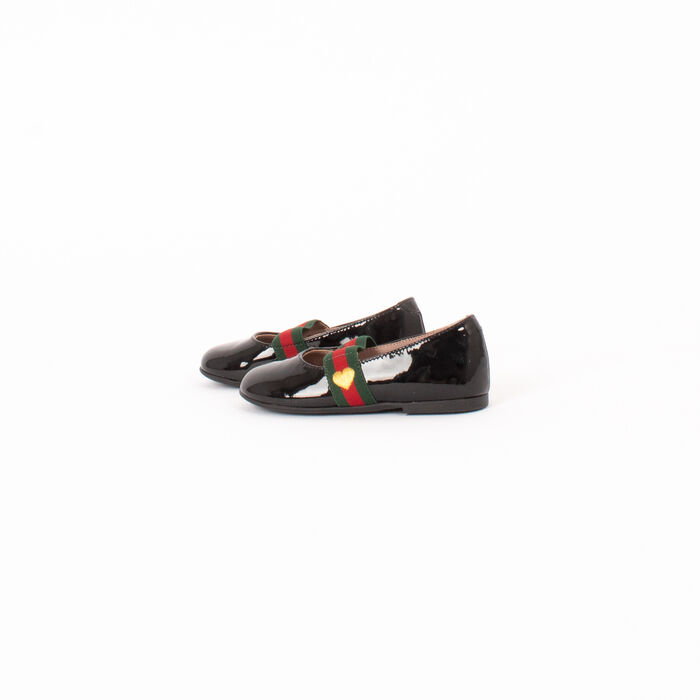 Gucci Children's Patent Finish Mary Janes
