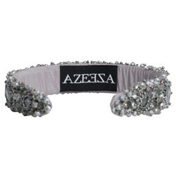 Azeeza Blair Gunmetal Embellished Headband