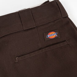 Dickies Cutoff 874 Work Pants in Dark Brown