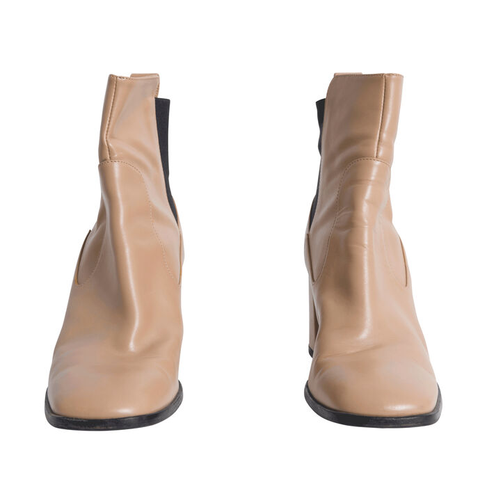 Via Spiga Tan Ankle Boot