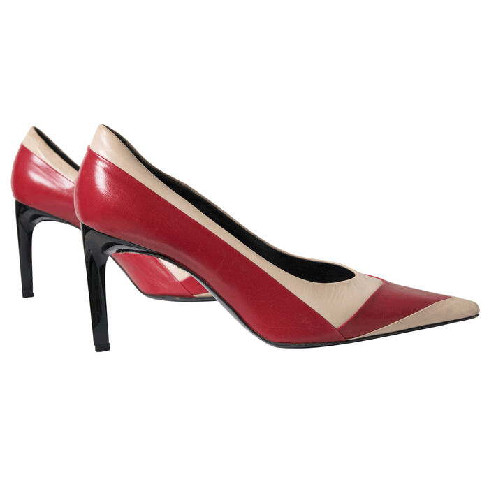 Christian Lacroix Pointed Toe Kitten Heels