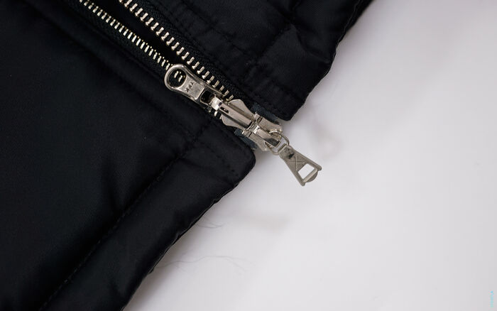 OriginalFake Season 1 X-Eyes Knit Collar Liner Puff Jacket