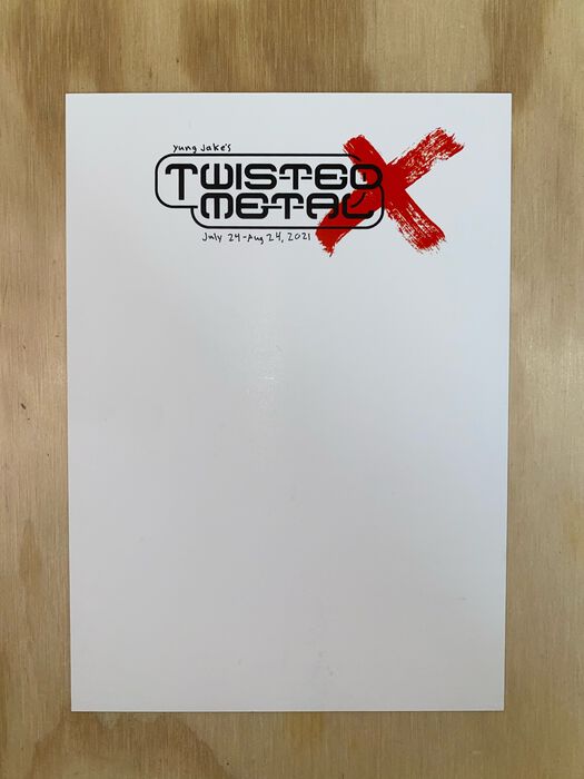 Twisted Metal Postcard