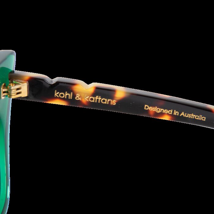 Pared Eyewear Cat Eye Sunglasses- Emerald