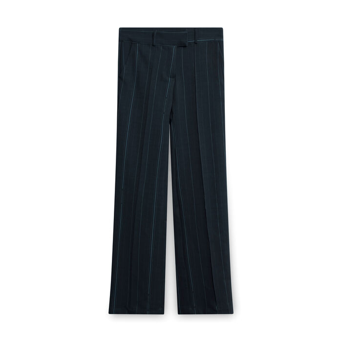 Pintuck Trouser Pinstripe