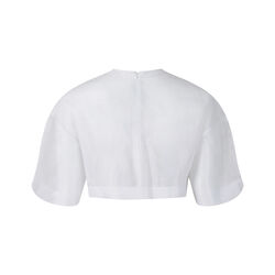 Jacquemus White Mesh Top