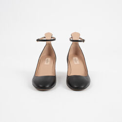Valentino Mary Jane Pumps with Ankle Strap