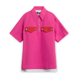 Calvin Klein 205W39NYC Pink Zip Top