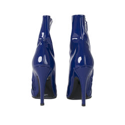 Balenciaga Slash Heel Leather Ankle Boots