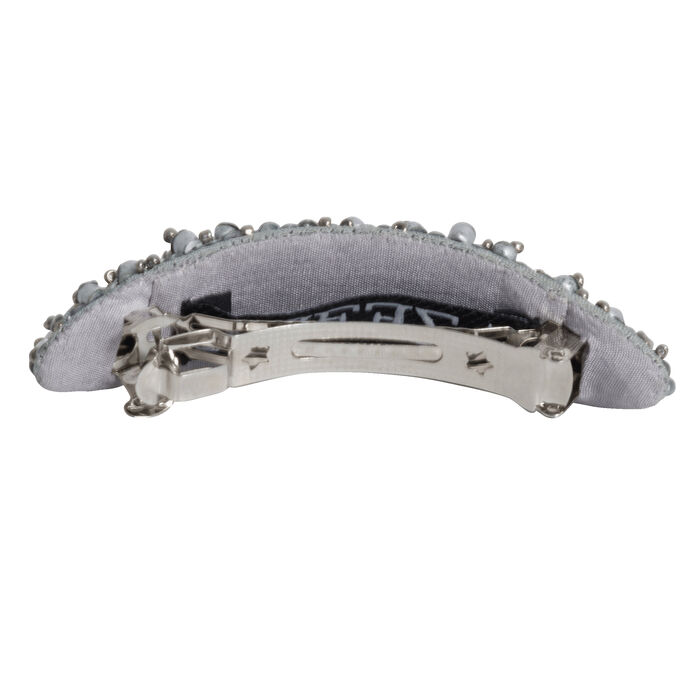Azeeza Gunmetal Embellished Hair Clip