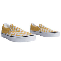 Vans Classic Slip On Checkerboard Ochre True White