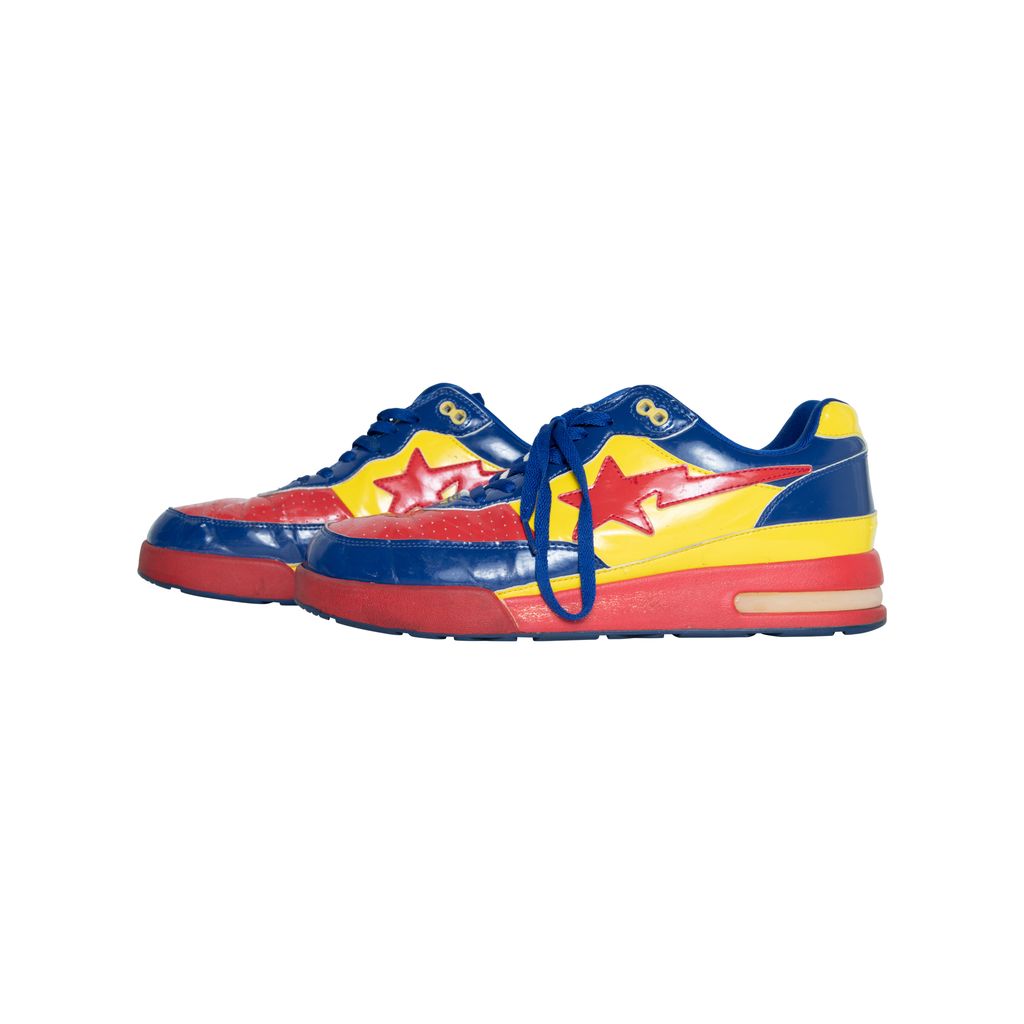 Bapesta FS-001 Low 'Superman' by Sam Dash | Basic.Space