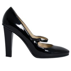 Jimmy Choo Kindle Patent Mary-Jane in Black