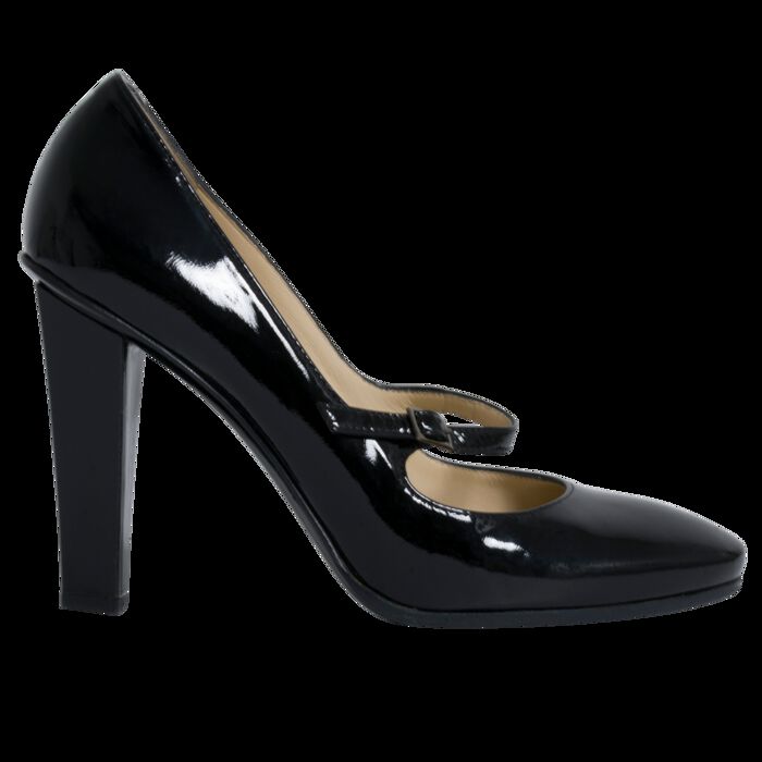 Jimmy Choo Kindle Patent Mary-Jane in Black