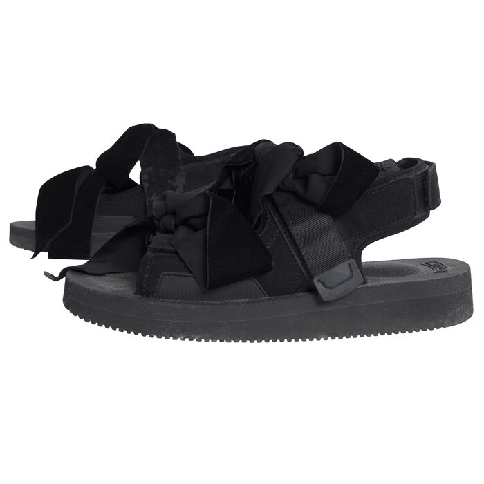 Cecile Bahnsen Velvet Sandals