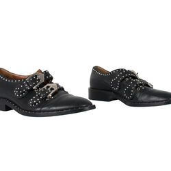 Givenchy Elegant Studded Double Monk Oxford