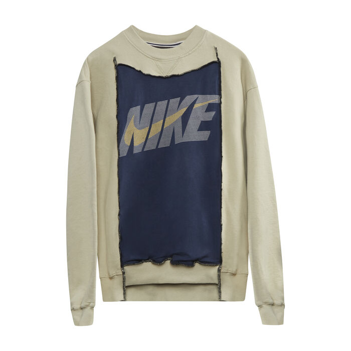reworked nike sweatshirt