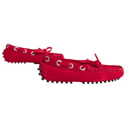 Superga Red Driving Shoes