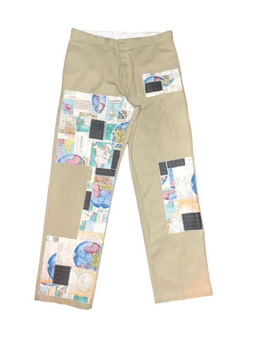 Axecents Map Pack Regular Fit Work Pants - Khaki