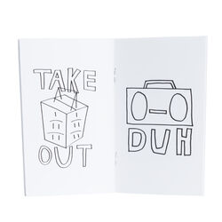Hotdog Zine (Coloring Book)